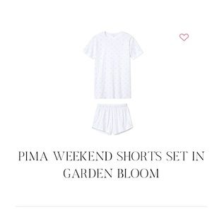 Lake pajamas collab with Julia Berolzheimer set size L